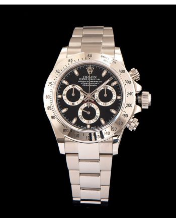 Rolex Daytona Two Tone Watch Black